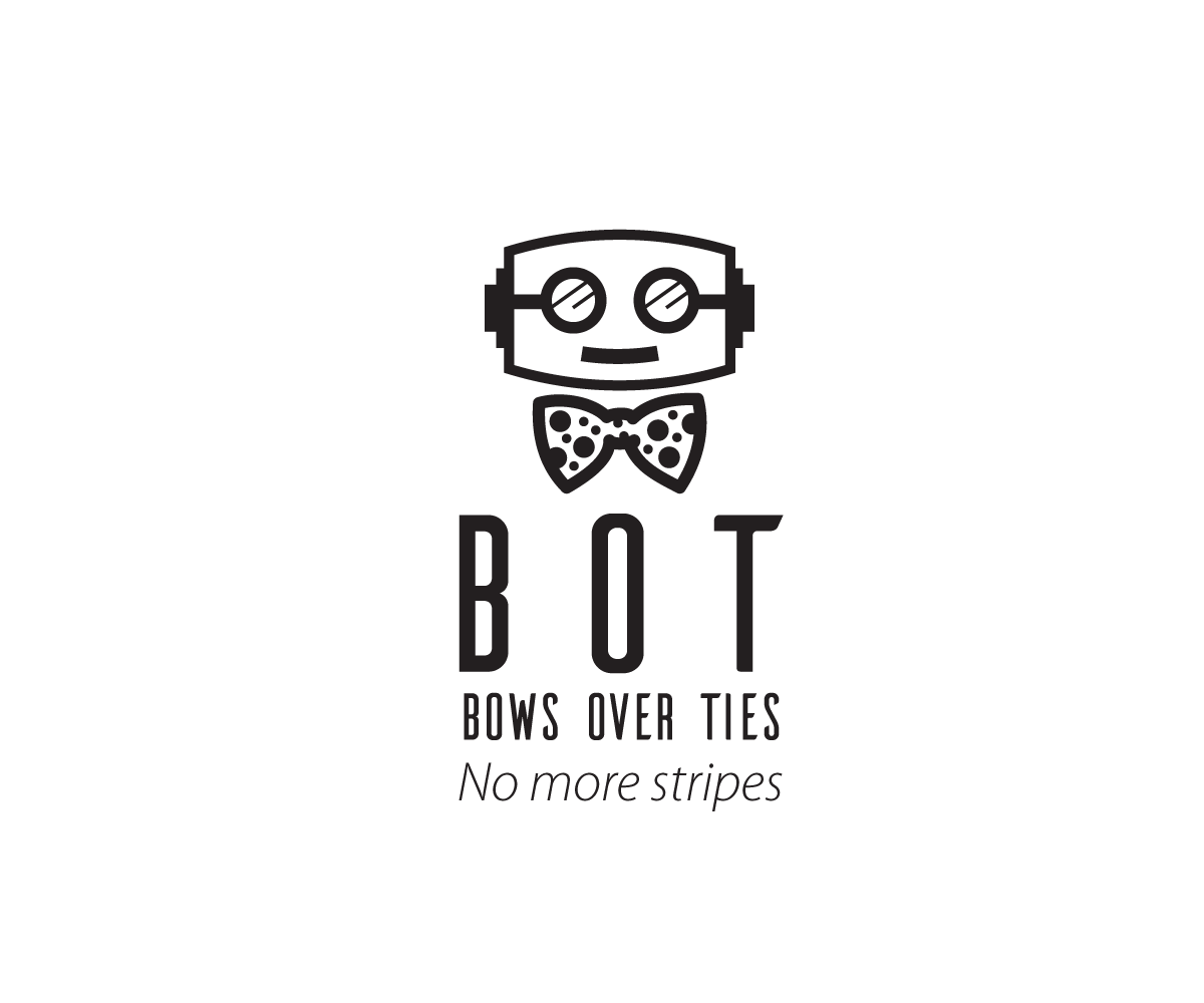 Logo Design by Buck Tornado for Bows Over Ties | Design #12135729