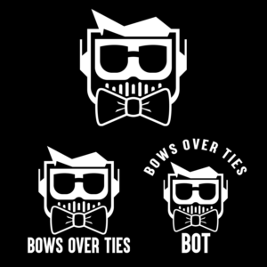 Logo Design by Daniel Clavijo for Bows Over Ties | Design: #12200932