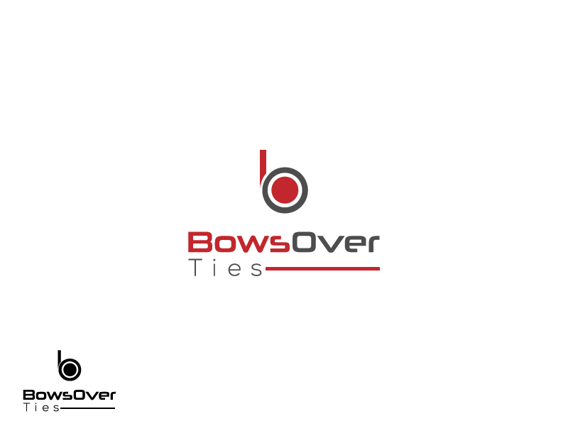 Diseño de Logo por Zeeshan Ali para Bows Over Ties | Diseño #12053243
