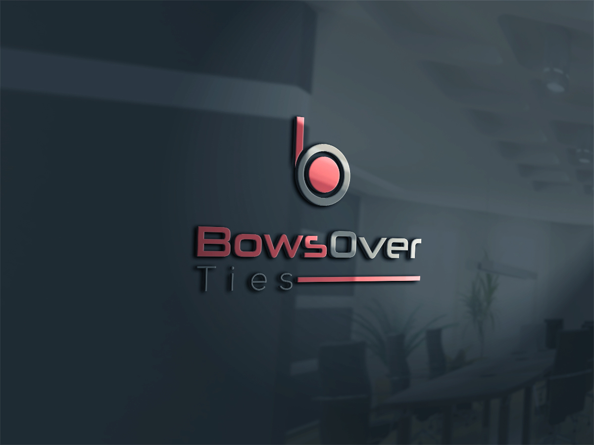 Diseño de Logo por Zeeshan Ali para Bows Over Ties | Diseño #12053244
