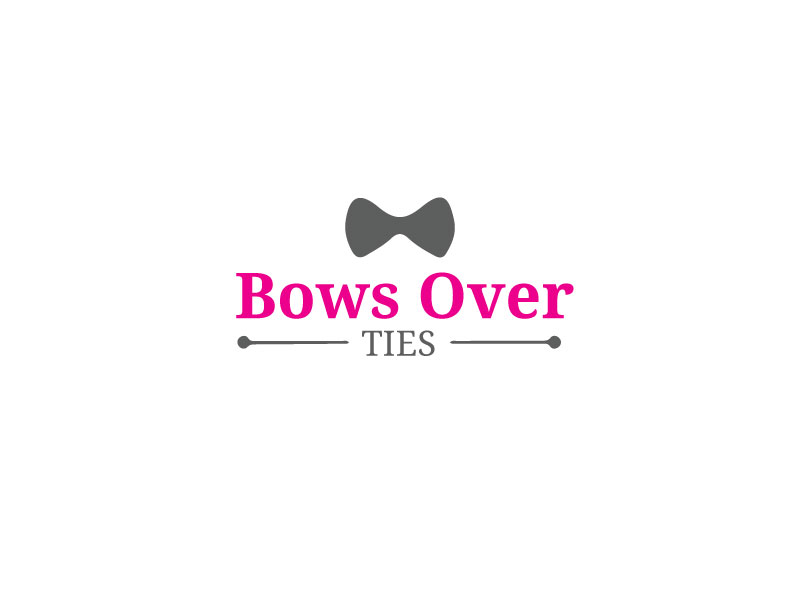 Logo Design by jewelahmed913 for Bows Over Ties | Design #12192558