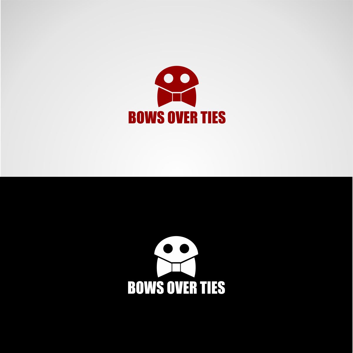 Logo-Design von FlorinMH für Bows Over Ties | Design #12076277