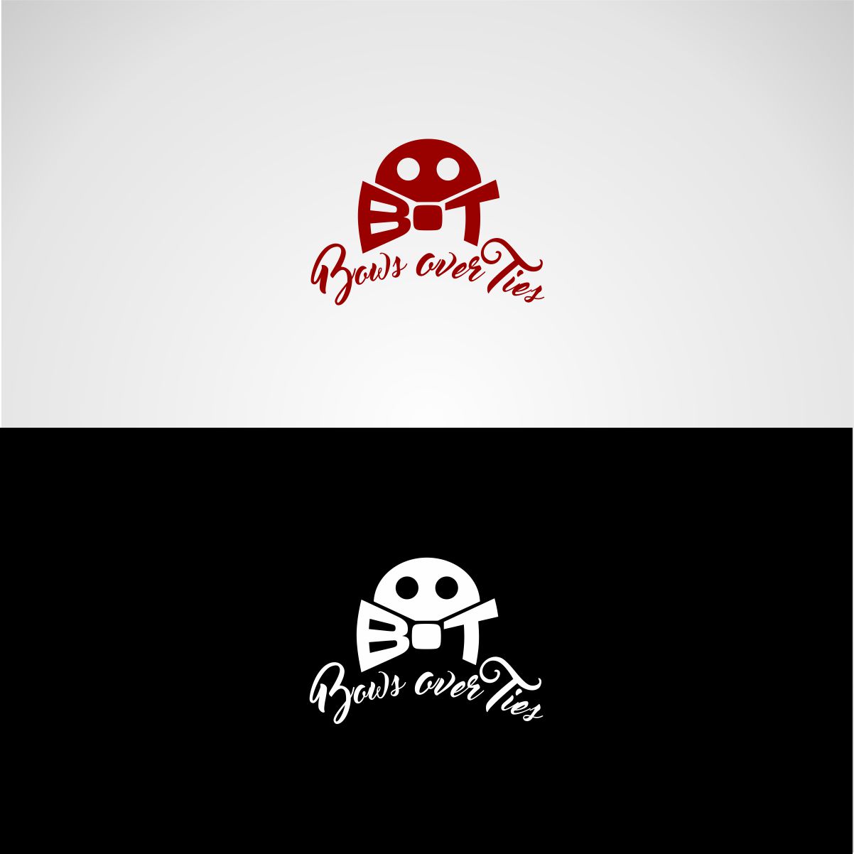 Logo Design by FlorinMH for Bows Over Ties | Design #12076278