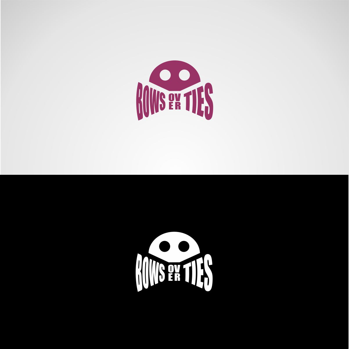 Logo Design by FlorinMH for Bows Over Ties | Design #12076279