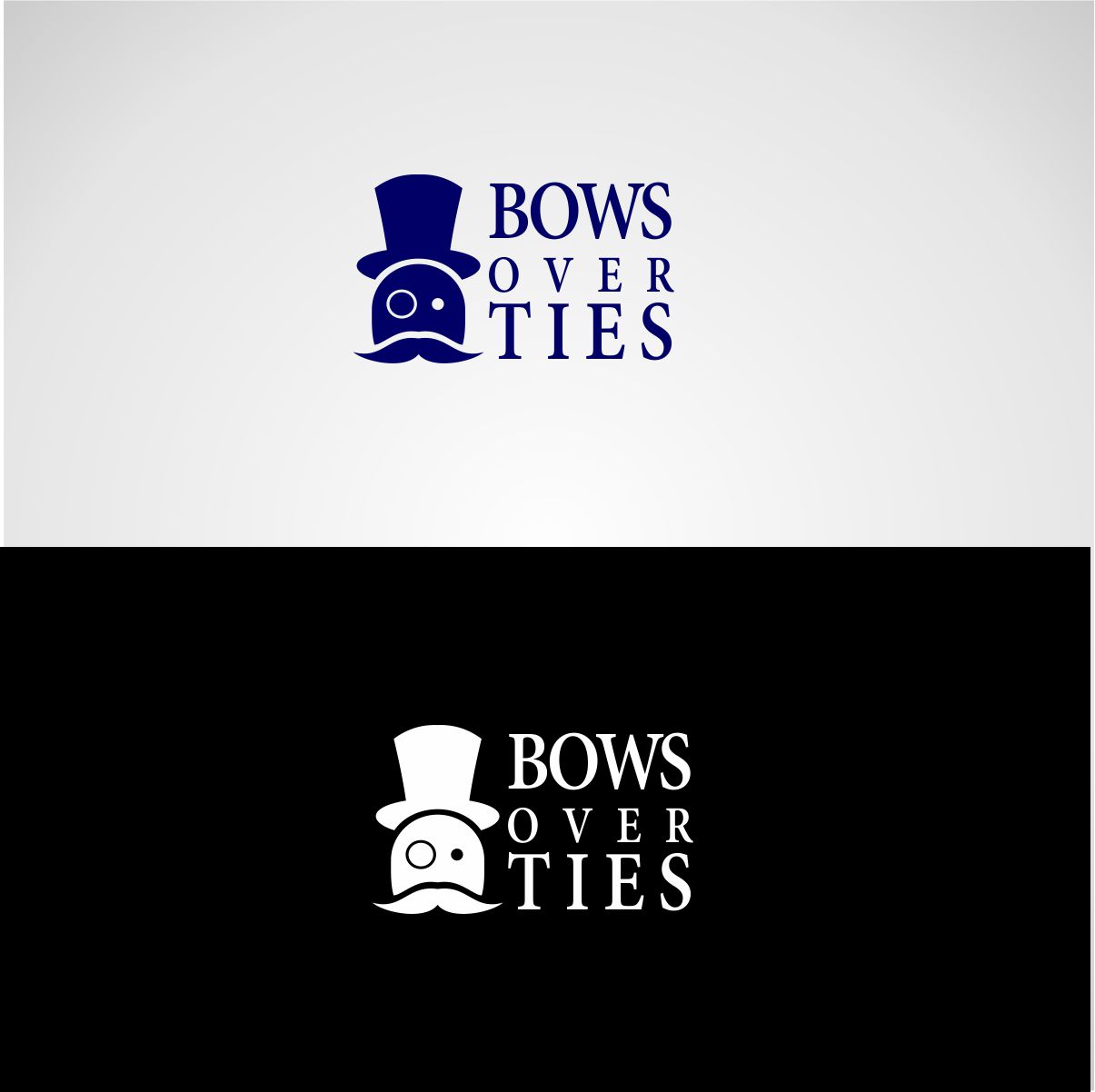 Logo Design by FlorinMH for Bows Over Ties | Design #12076285