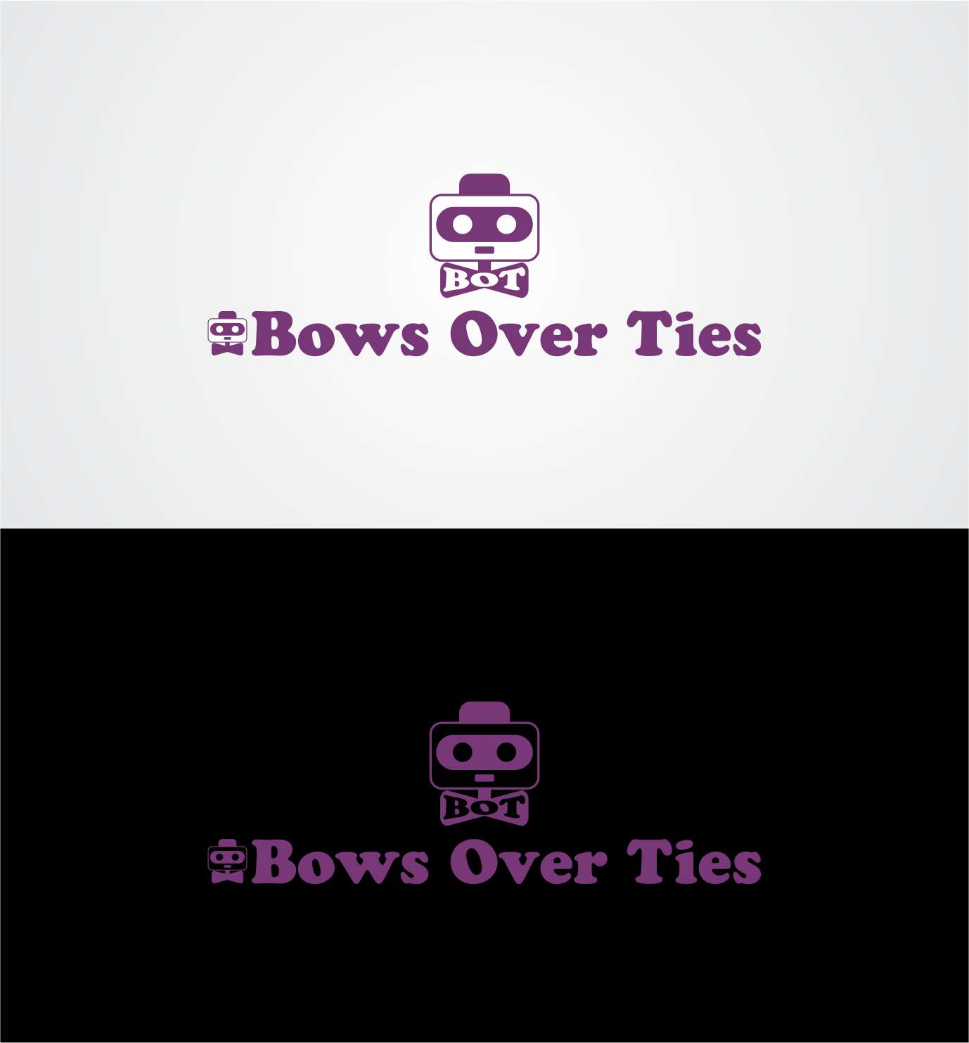 Logo Design by LauraPol for Bows Over Ties | Design #12052349