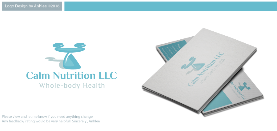 Logo Design by Anhlee for Calm Nutrition | Design #12098966