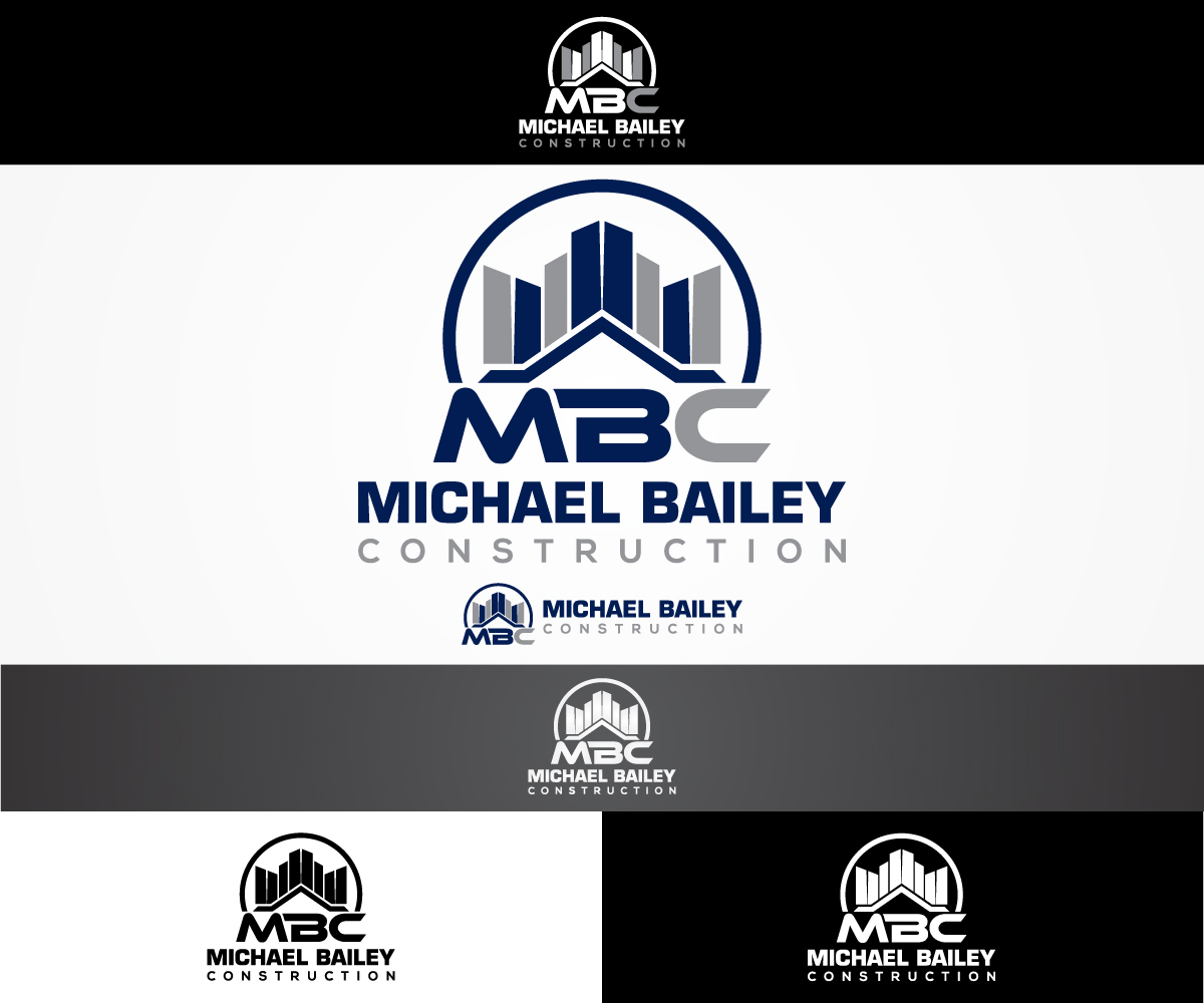 Logo Design by sangeloenriquez for Michael Bailey Construction | Design #12055982