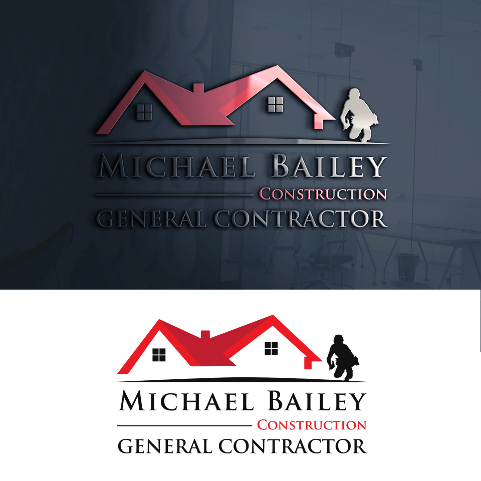 Logo Design by beingmasoodahmad for Michael Bailey Construction | Design #12090367