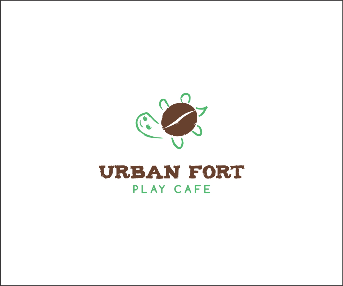 Logo Design by Mandarina for Urban Fort Play Cafe | Design #12129856