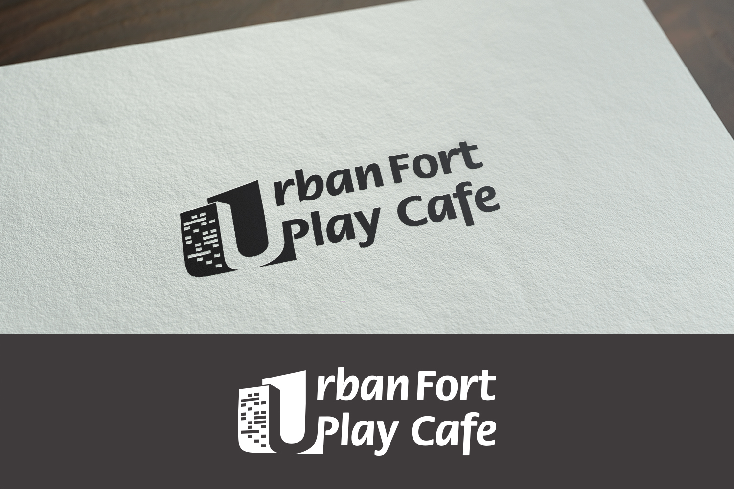 Logo Design by Grafactory for Urban Fort Play Cafe | Design #12128836