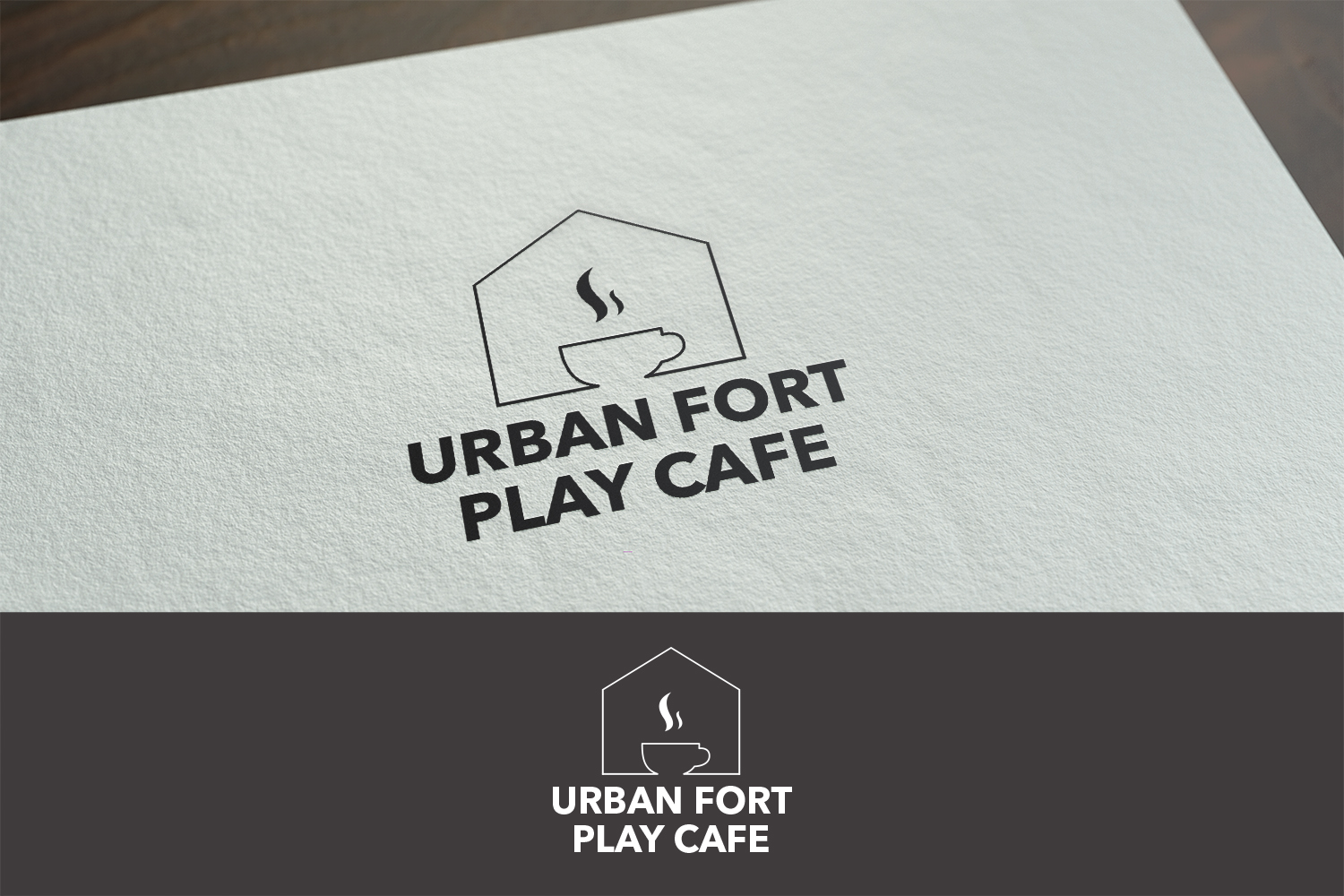 Logo Design by Grafactory for Urban Fort Play Cafe | Design #12129871