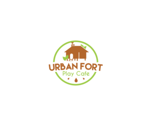 Logo Design by Duali Designs for Urban Fort Play Cafe | Design: #12076840
