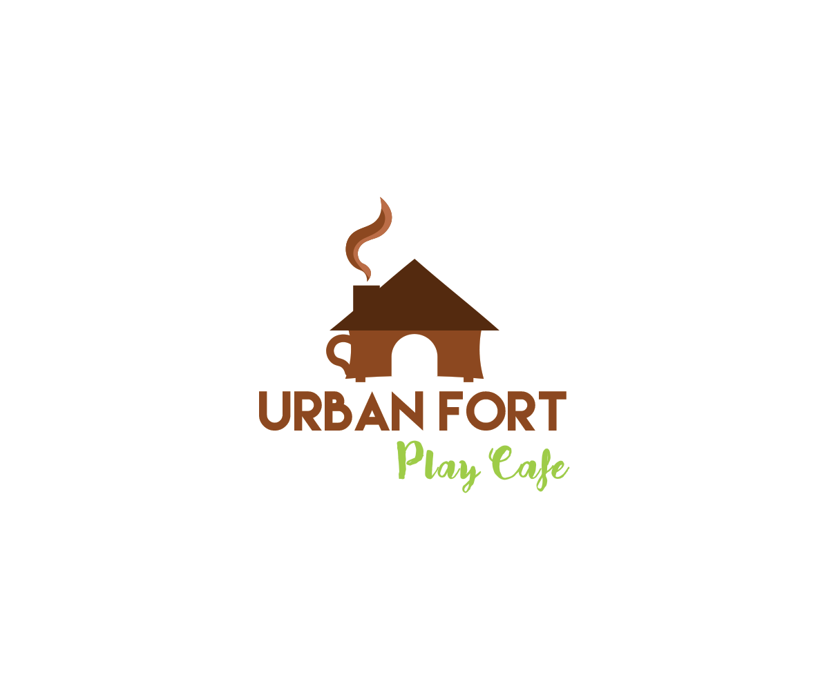 Logo Design by Duali Designs for Urban Fort Play Cafe | Design #12076849