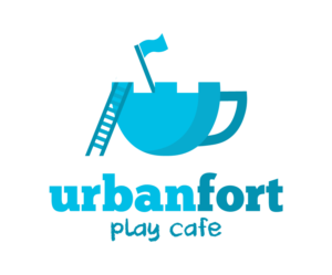 Logo Design by HR Design for Urban Fort Play Cafe | Design: #12066315