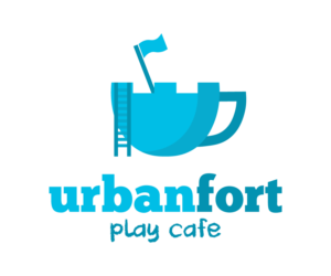 Logo Design by HR Design for Urban Fort Play Cafe | Design: #12066316