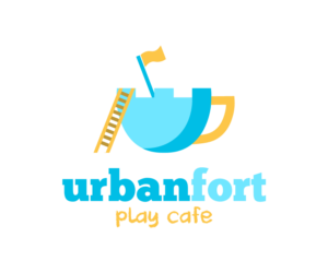 Logo Design by HR Design for Urban Fort Play Cafe | Design: #12066325