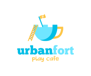 Logo Design by HR Design for Urban Fort Play Cafe | Design: #12067296