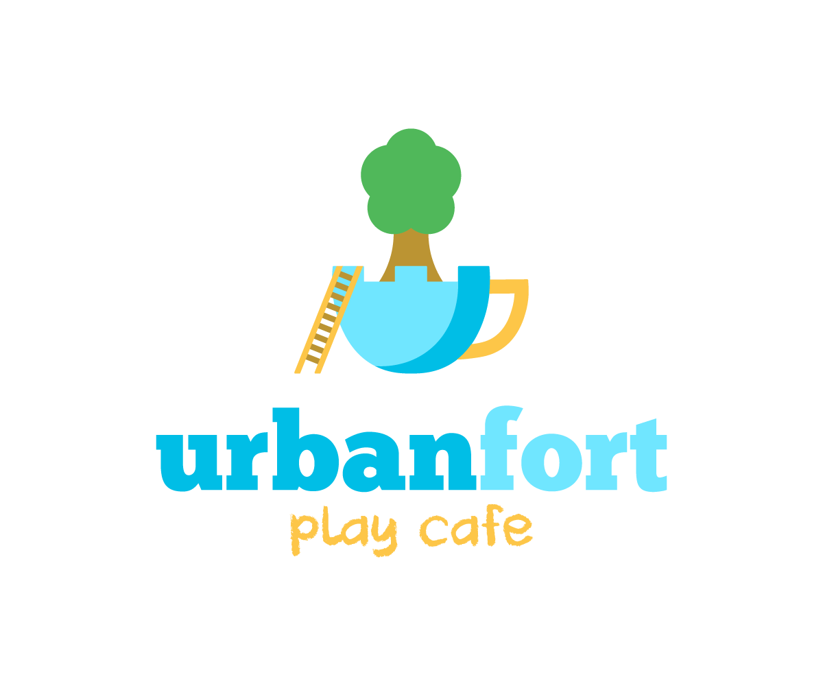 Logo Design by HR Design for Urban Fort Play Cafe | Design #12067383