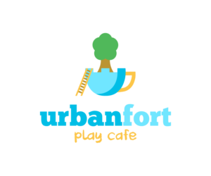Logo Design by HR Design for Urban Fort Play Cafe | Design: #12067383
