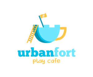 Logo Design by HR Design for Urban Fort Play Cafe | Design: #12072704