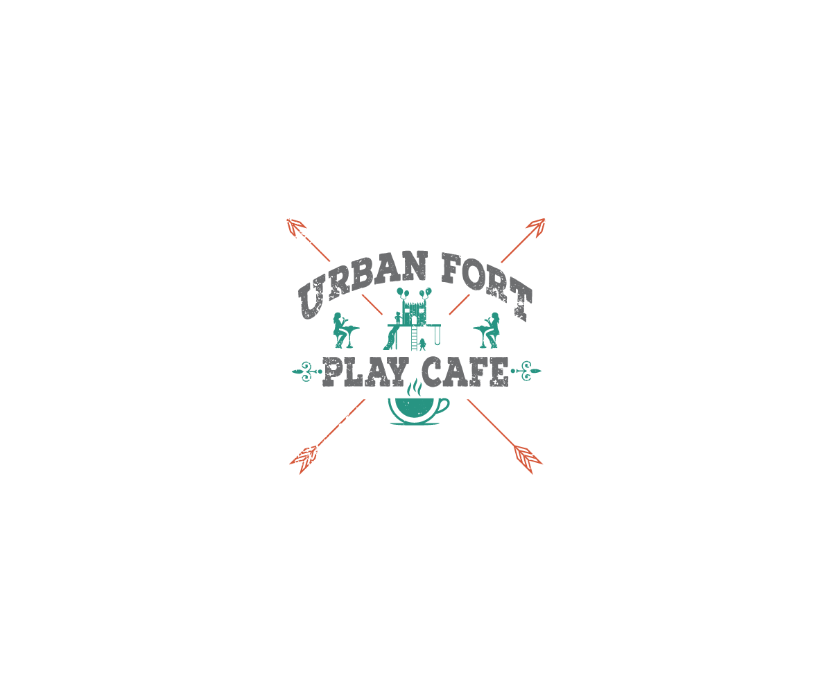Logo Design by just_me for Urban Fort Play Cafe | Design #12109348