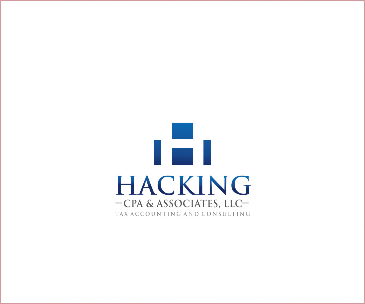 Conservative, Bold, Accounting Logo Design for Hacking CPA & Associates ...
