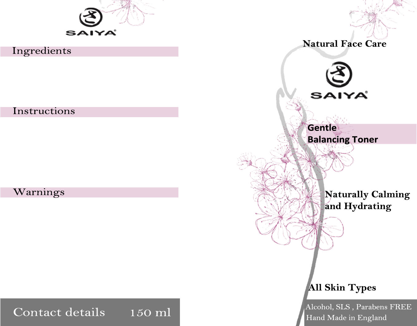 Packaging Design by  CataCeps for Saiya | Design #2448980