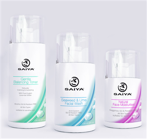 New design of skin care labels for a natural makeup company | Packaging Design by Soluciones Creativas