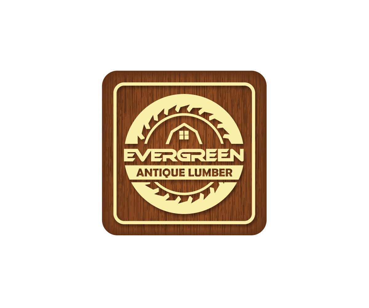 Logo Design by Texel for Evergreen Antique Lumber | Design: #12079380