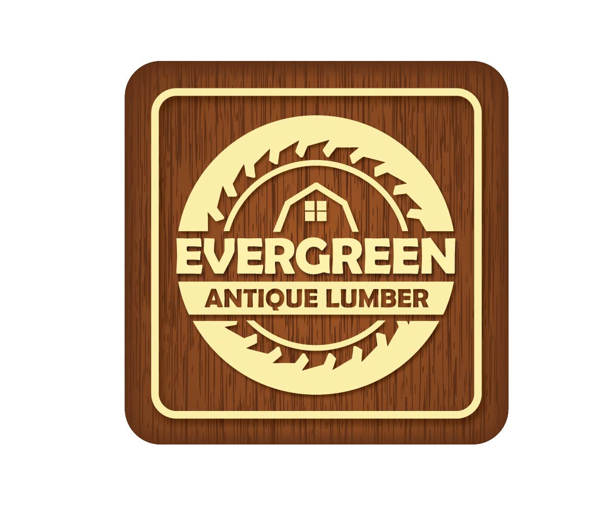 Logo Design by Texel for Evergreen Antique Lumber | Design #12394651