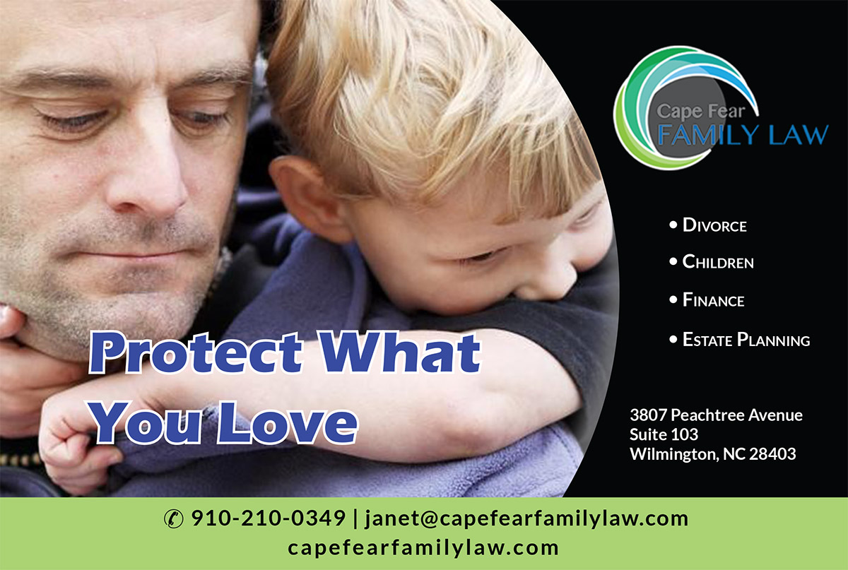 Magazine Design by Venus L. Penaflor for Cape Fear Family Law | Design #12050920