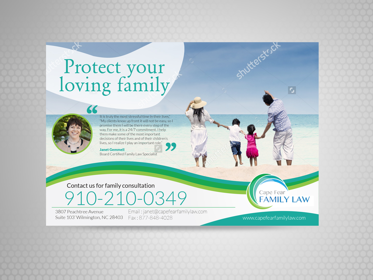 Magazine Design by Priyo Subarkah for Cape Fear Family Law | Design #12051996