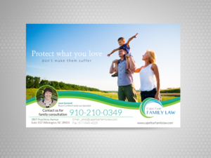 Cape Fear Family Law magazine ad | Design de Revue par Priyo Subarkah