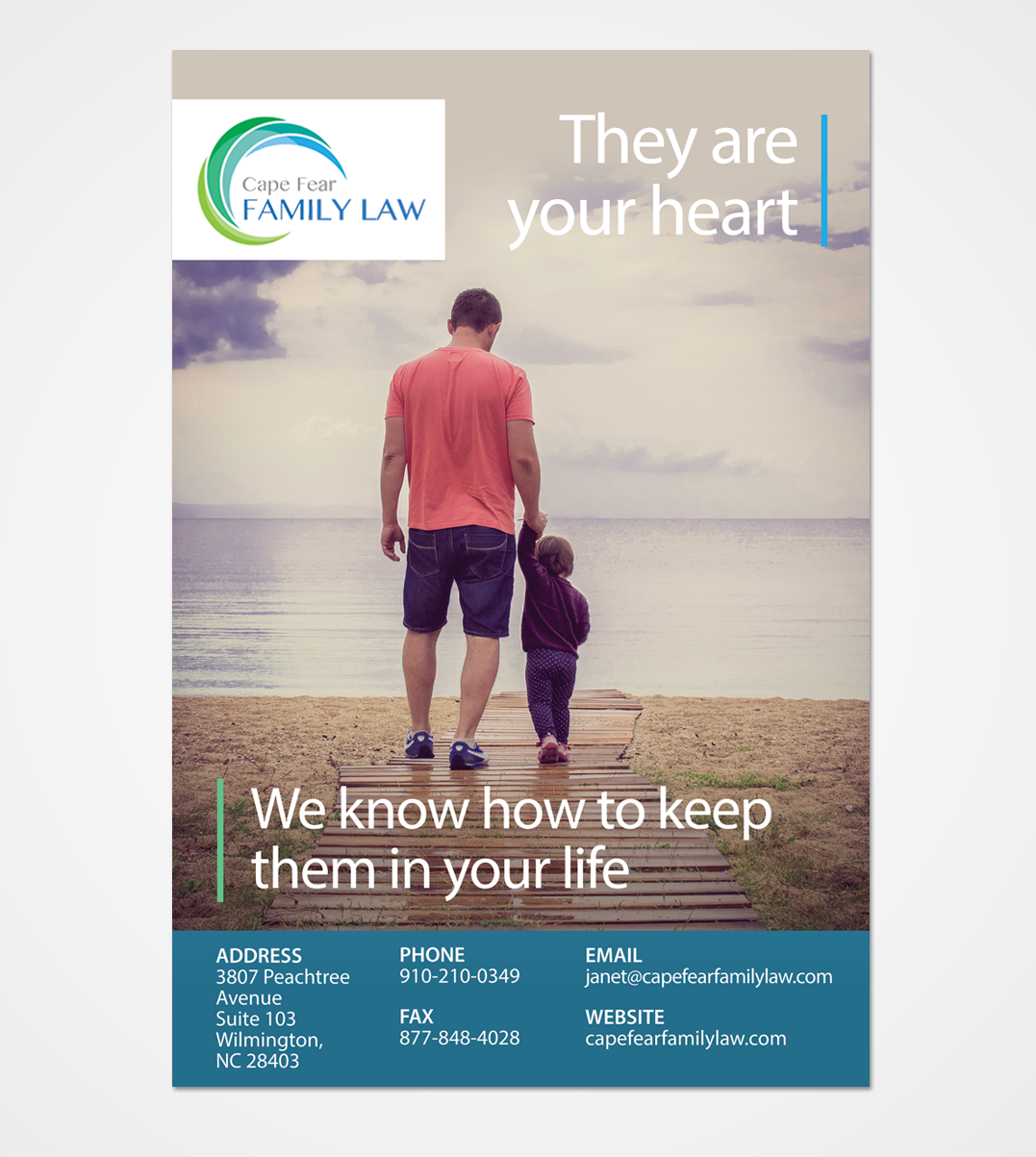 Magazine Design by Victor_pro for Cape Fear Family Law | Design #12052925
