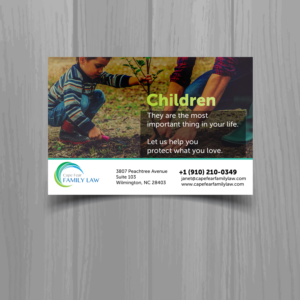 Magazine Design by CreativeTrends for Cape Fear Family Law | Design: #12052041
