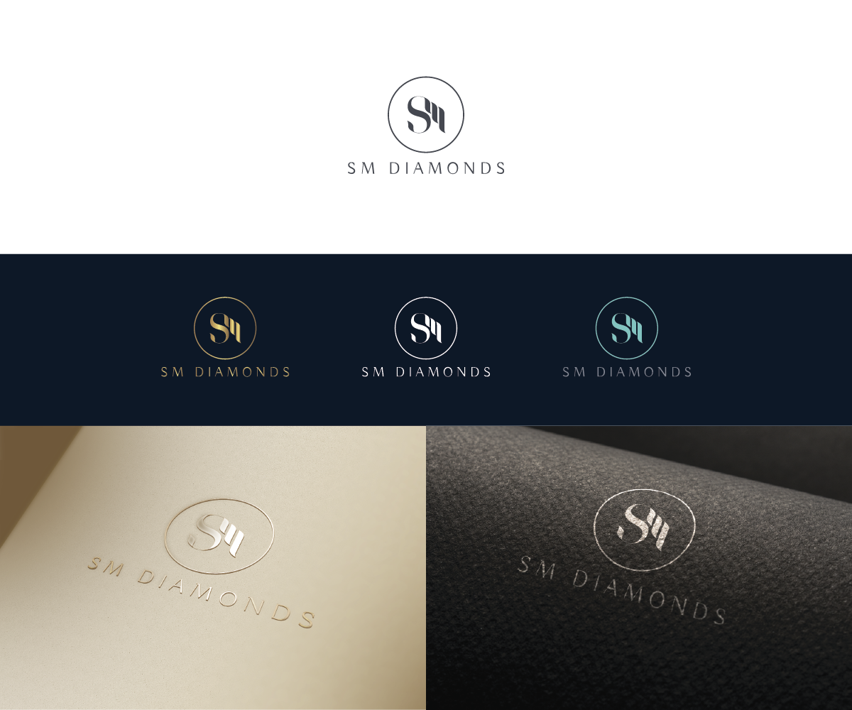 Logo Design by Vetroff for SM Diamonds Pty Ltd | Design #12155310