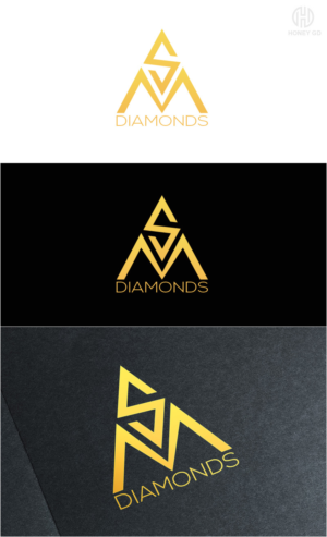 Logo Design by Honey GD for SM Diamonds Pty Ltd | Design: #12145648