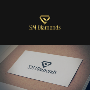 Logo Design by jemstech for SM Diamonds Pty Ltd | Design #12117895