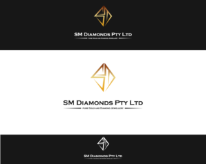 Logo Design by Atec for SM Diamonds Pty Ltd | Design: #12113927