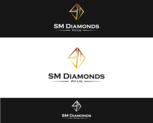 Logo Design by Atec for SM Diamonds Pty Ltd | Design: #12113968