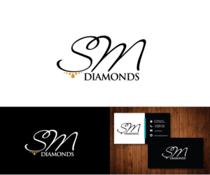 Logo Design by e-graphics for SM Diamonds Pty Ltd | Design: #12117701