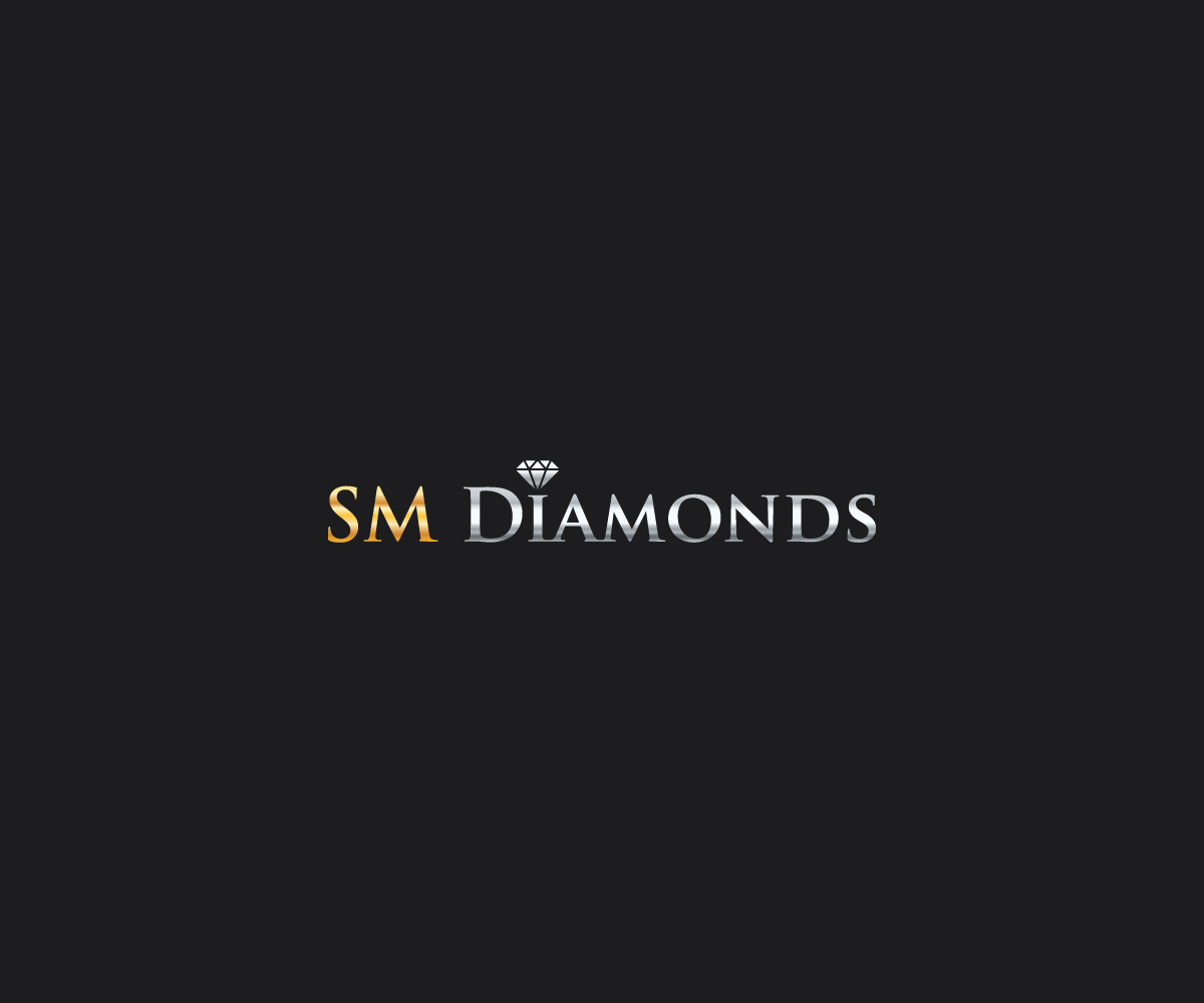 Logo Design by ALV for SM Diamonds Pty Ltd | Design #12125653