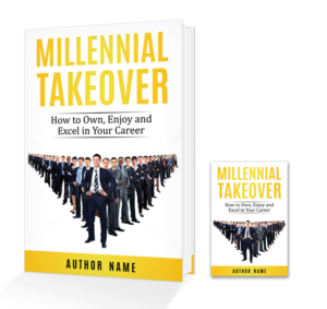Millennial Takeover  | Diseño de portada de libro por bulanarafika