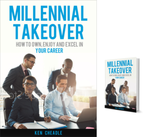 Millennial Takeover  | Diseño de portada de libro por Tatlin