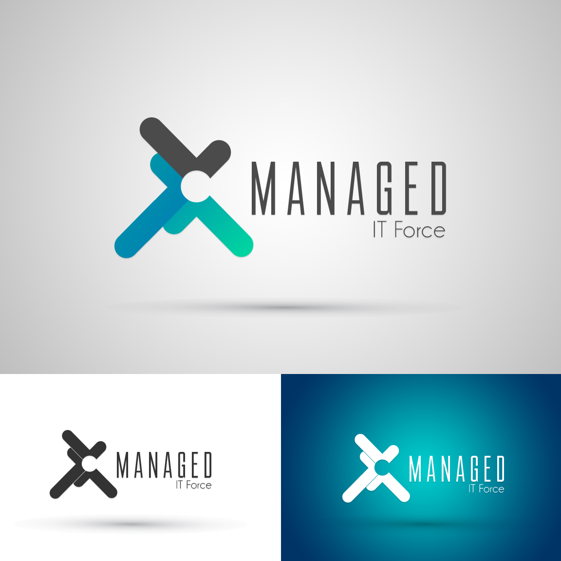 Logo Design by NZ for Managed IT Force, LLC | Design #12133740
