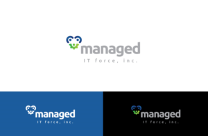 Diseño de Logo por GLDesigns para Managed IT Force, LLC | Diseño #12063600