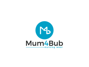 Logo Design by ErTistic for Mum4Bub Nursing Wear  | Design #12055052