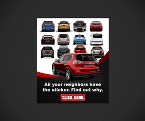 Harbor Nissan.com sticker design | Graphic Design by raph