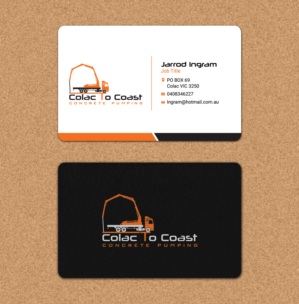 Business Card Design by Riz' for Colac To Coast Concrete Pumping | Design #12143960